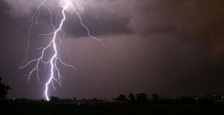 Lightning-struck person's body found