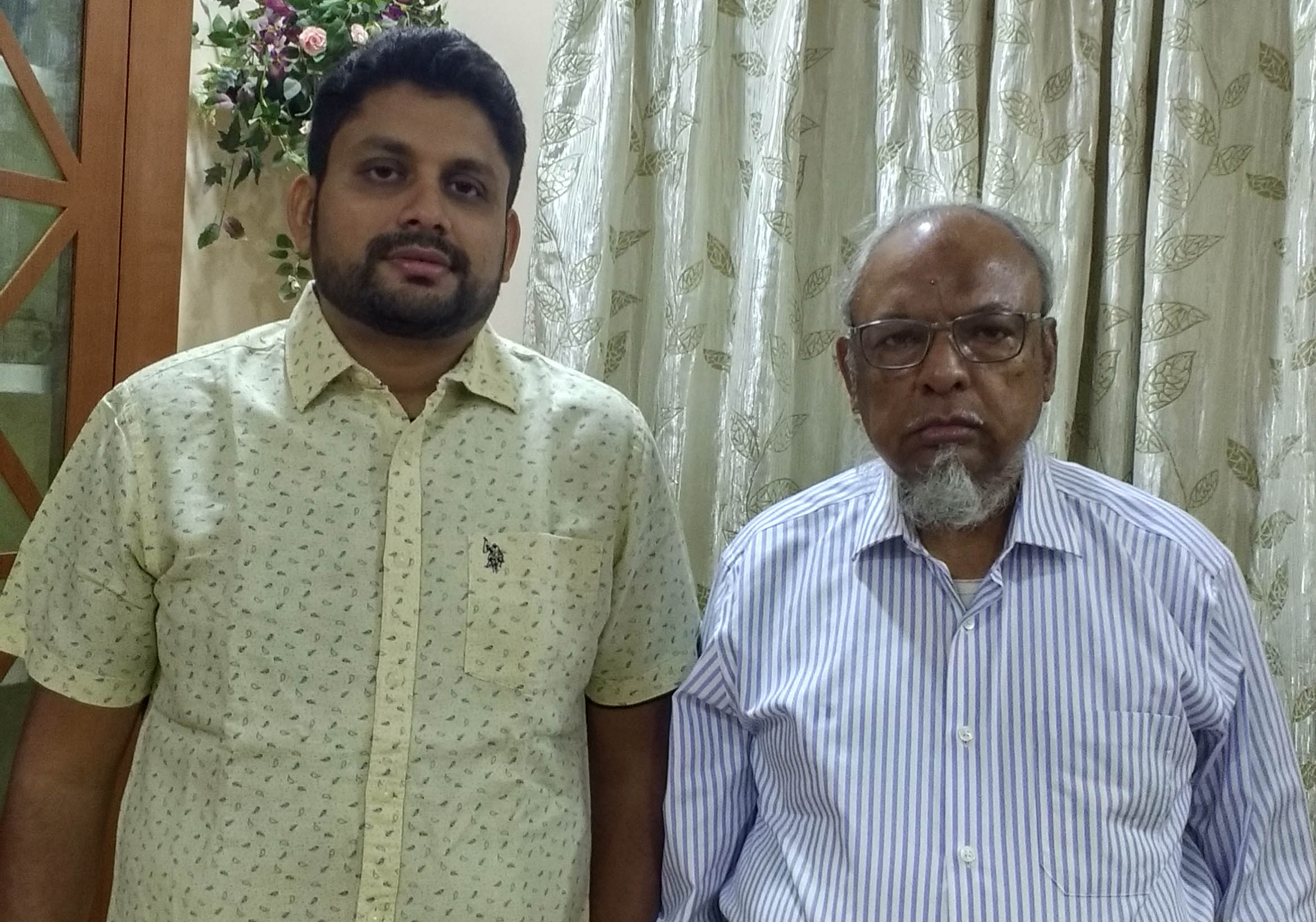 K Zahurul Islam’s father Aminul Islam 