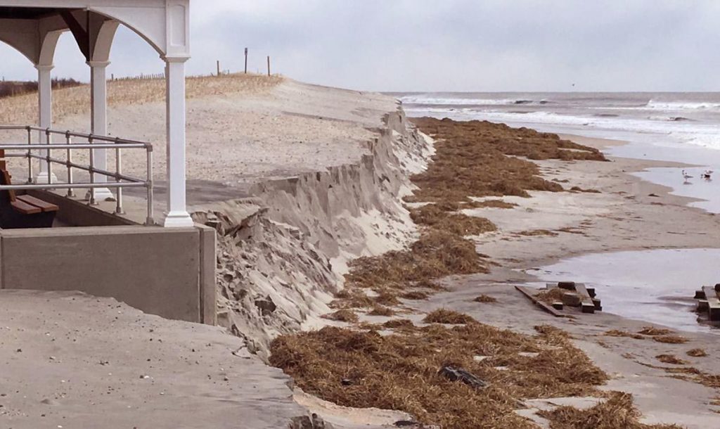 beaches eroding in protected marine areas