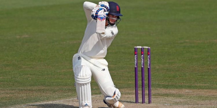 Sam Curran during his half century knock against India ar Edgbaston