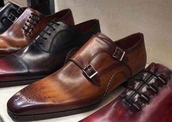 Leather shoes care monsoon