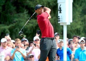 All eyes will be on Tiger Woods when he tees off on the Bellerive Club course here Thursday