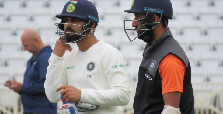 Virat Kohli and Cheteshwar Pujara will have to bat out of their skins to save India from further blushes in third Test, starting Saturday    