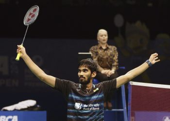 Kidambi Srikanth put up a clinical display and seal his spot in the quarterfinals of the Japan Open, Thursday   