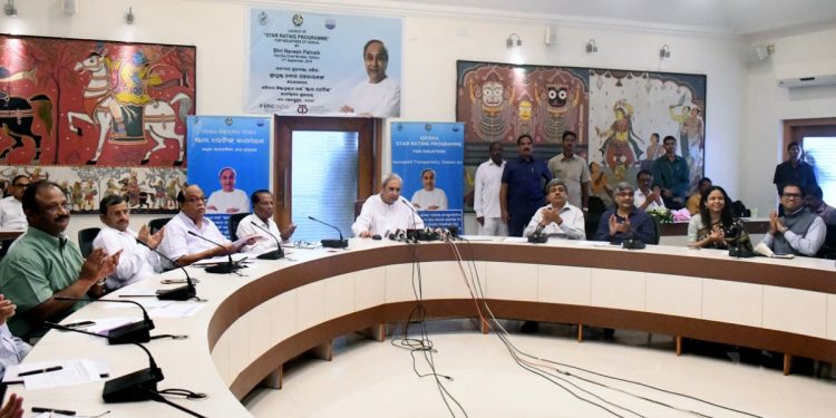 Chief Minister Naveen Patnaik launches the ‘Star Rating’ programme