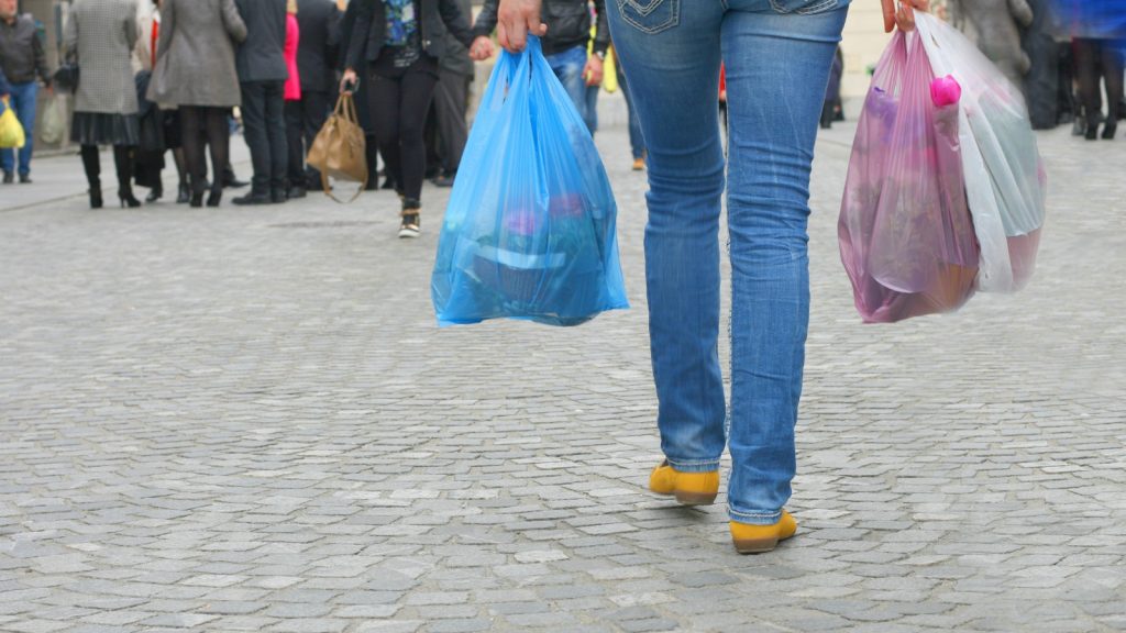 woman-plastic-bag odisha