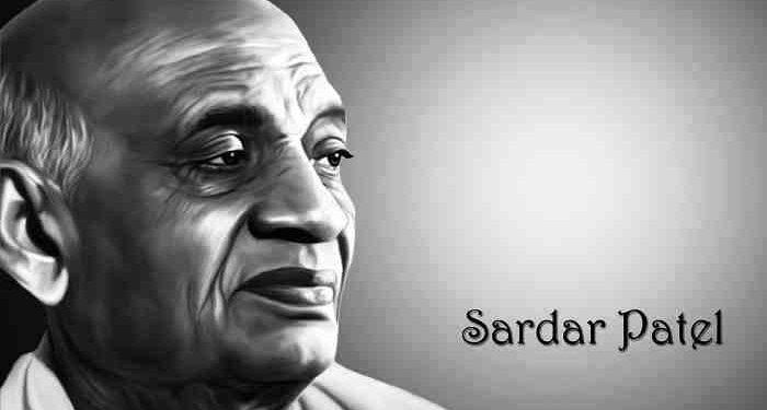 Sardar Vallabhbhai Patel, also knowN as the 'Iron Man of India'