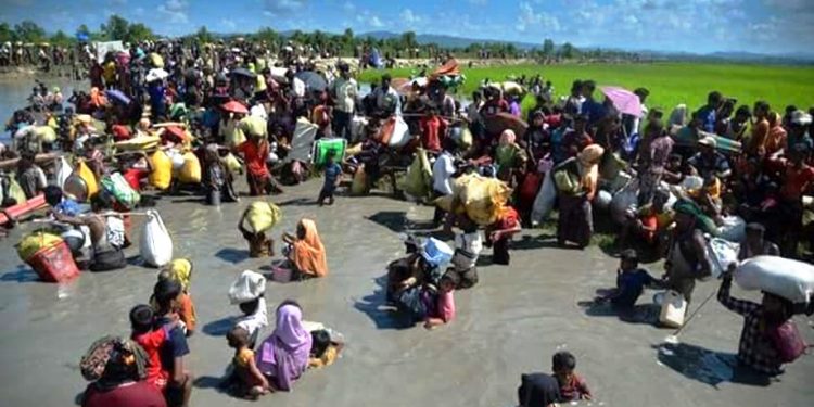 Representative image of Rohingya Refugees.