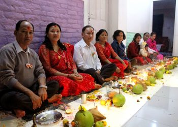 Mha puja, Nepal.