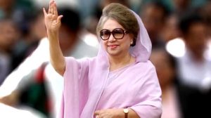 Bangladesh’s former PM Khaleda Zia arrives in London, reunites with son after seven years