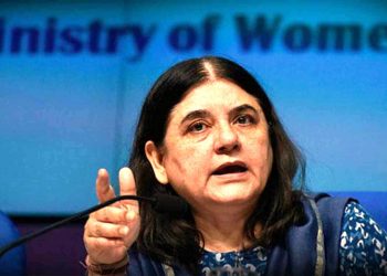 Union Women and Child Development Minister Maneka Gandhi