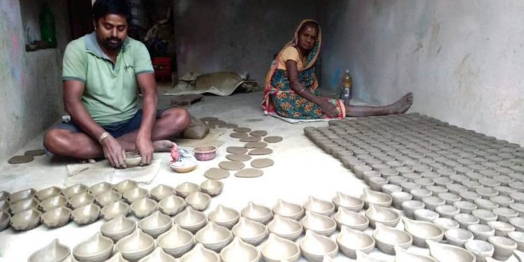 Odisha Diwali Diya