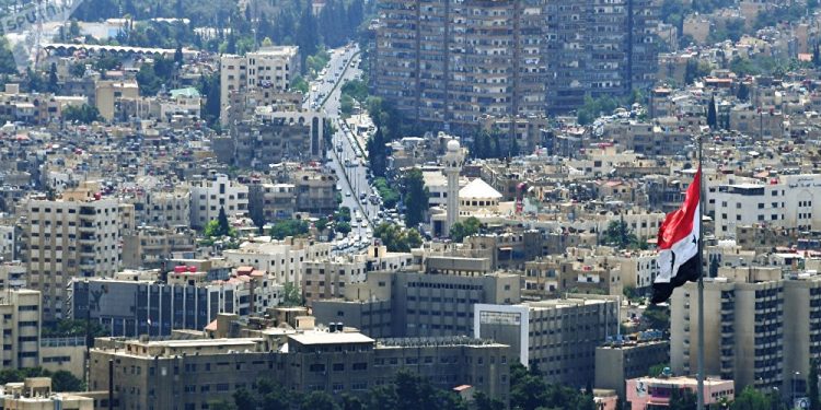 A view of Damascus from Qasioun mountains (Mikhail Voskresenskiy)