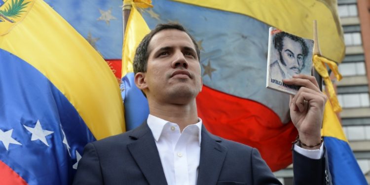 Venezuela's National Assembly head Juan Guaido declared himself the country's 'acting president'