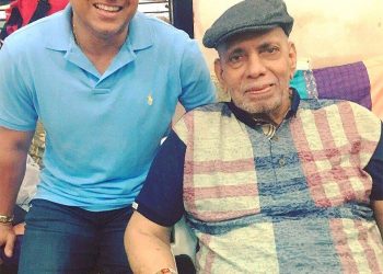 Sachin Tendulkar with Ramakant Achrekar