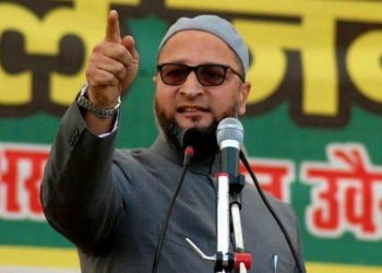 All India Majlis-E-Ittehadul Muslimeen (AIMIM) chief Asaduddin Owaisi. (File pic)