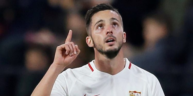 Pablo Sarabia scored one of the goals for Sevilla