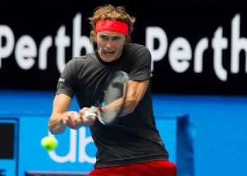 Alexander Zverev of Germany started well and took the first set comfortably on the back of a service break in the eighth game (AFP)