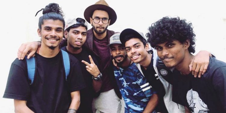 Ranveer Singh engages in a rap battle with rappers at 'Gully Boy' workshop