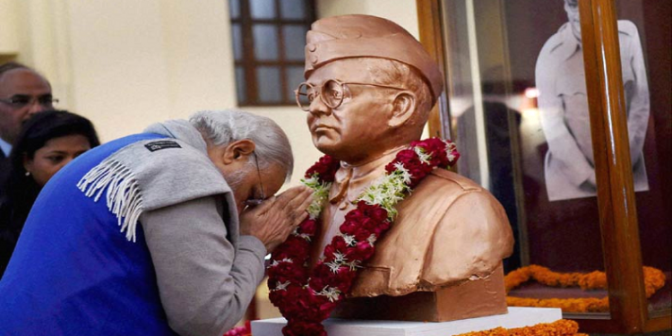 PM inaugrates museum on Netaji Subhas Chandra Bose and his Indian National Army (INA).