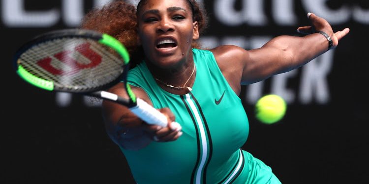 Tennis - Australian Open - First Round - Melbourne Park, Melbourne, Australia, January 15, 2019. Serena Williams of the U.S. in action during the match against Germany’s Tatjana Maria. (REUTERS)