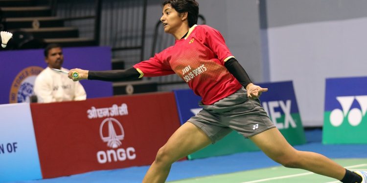 The Nagpur shuttler will next play top seeded Chinese Han Yue.