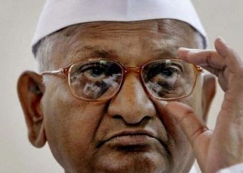 Social activist Anna Hazare