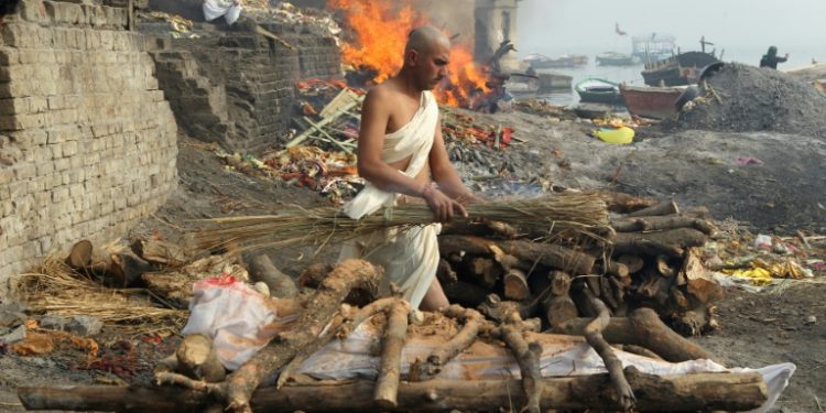 Hindus believe that dying in Varanasi in India releases them from the eternal cycle of life and death reincarnation (AFP)