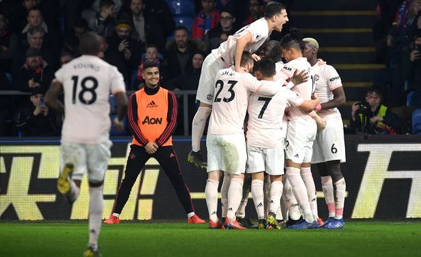 United registered an impressive 3-1 win over Crystal Palace at Selhurst Park.