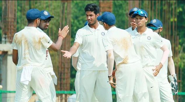 Indian youngsters register a comfortable win over SA.