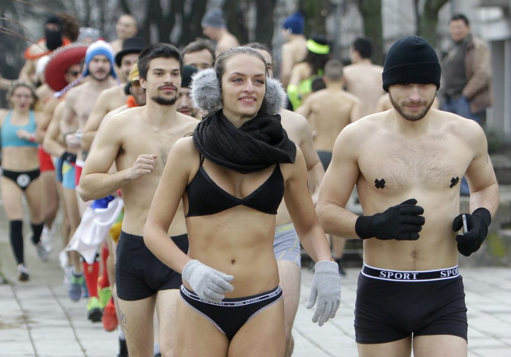 Not your Father's Jog: 'Underpants Run' in Siberia, photos - OrissaPOST