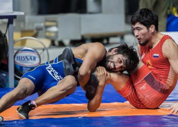 Punia, a World Championship silver medallist, beat Jordan Oliver of USA 12-3 in the 65kg freestyle final.