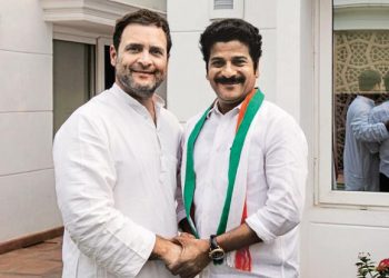 The party has fielded state Congress working president and former MLA A Revanth Reddy (pictured) from Malkajgiri Lok Sabha seat.