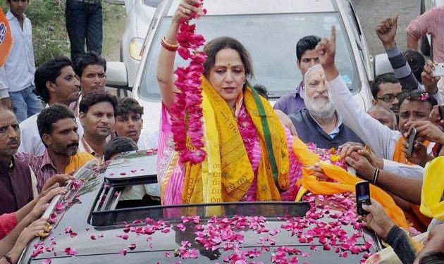 This is the second time she has secured a ticket for Mathura, her parliamentary constituency.