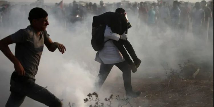 The teenager was shot during clashes along the border late Wednesday. (Image: Reuters)