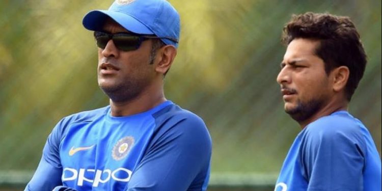 Yadav, who is quite vocal in his admiration for Dhoni, said he feels lucky to play alongside the iconic keeper-batsman, who led India to two world titles.