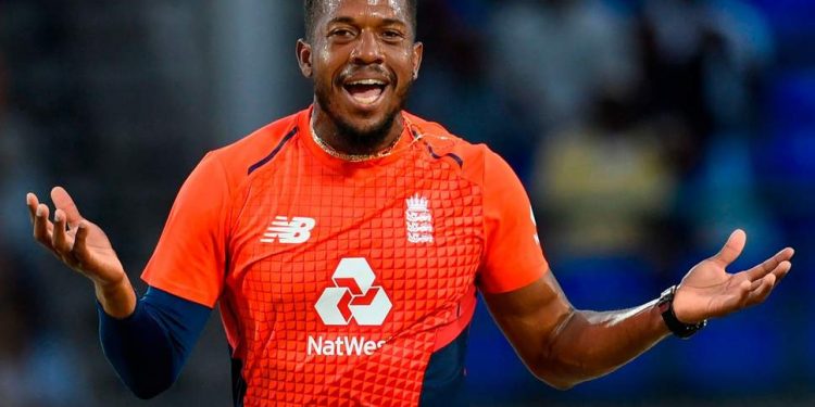 Chris Jordan (2-6-4) wrecked the West Indies top-order batting as England completed a crushing, series-clinching victory at Warner Park.