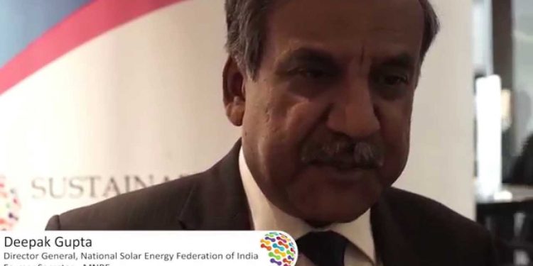 Retired Secretary, Ministry of New and Renewable Energy, Deepak Gupta (YouTube)