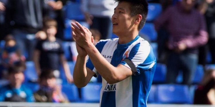 China international Wu was the top scorer in the Chinese Super League with Shanghai SIPG FC until Espanyol signed him in January.