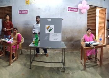 Voters surprised, officials comfortable in ‘Pink booths’