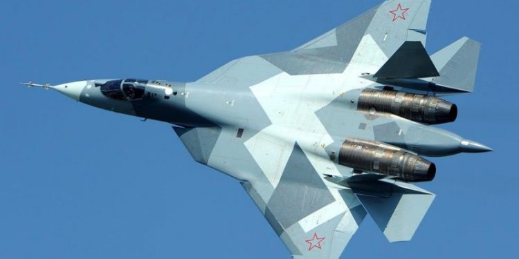 Russia's Su-57 stealth fighter jet (REUTERS)