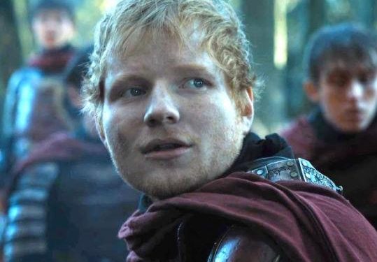 Sheeran took to social media over the weekend to thank the show's screenwriters.