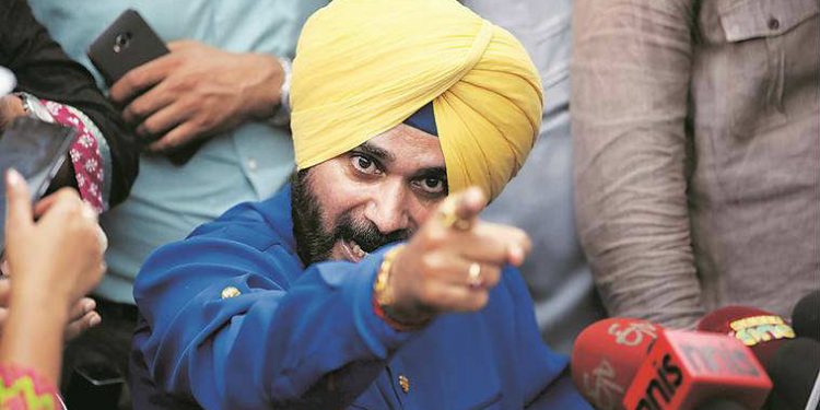 Congress leader and Punjab minister Navjot Singh Sidhu (File photo)