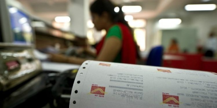 Representational Image  of a clerk in India Post (AFP photo)