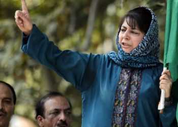 Police sources said the Peoples Democratic Party (PDP) leader was returning after paying obeisance at a dargah in Khiram village when some people stoned the carcade which was on way to Bijbehara town in Anantnag district.