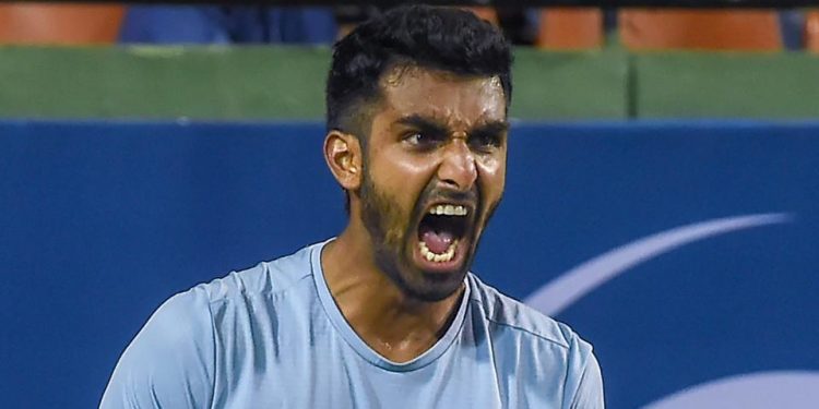 The 29-year-old from Chennai, who broke into the top 100 in February this year, improved two places to become the sixth highest in terms of singles ranking in the history of Indian tennis.