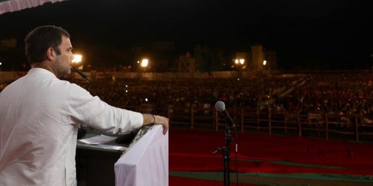 Rahul Gandhi in Balasore, Odisha