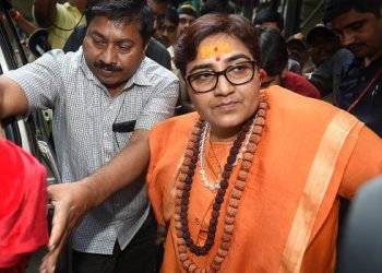 According to a report, she has met former Madhya Pradesh Chief Minister Shivraj Singh Chouhan and other senior BJP leaders at the party office here. 