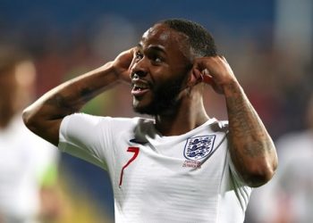 Recently, he cupped his hands to his ears in response to derogatory chants  from Montenegro fans while playing for England last month.