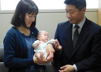 Ryusuke Sekiya was delivered via emergency Caesarean section, after 24 weeks and five days of pregnancy as his mother Toshiko experienced hypertension.